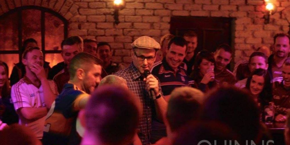 ‘Rory’s Stories’ will be doing a residency before big GAA games in Quinns.