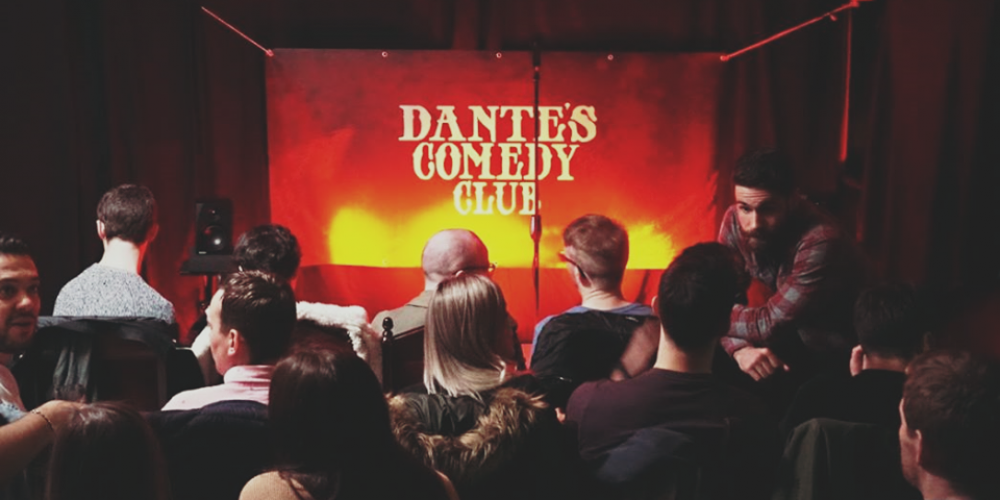 Live Comedy in The Lord Edward. Say hello to Dante’s Comedy Club.