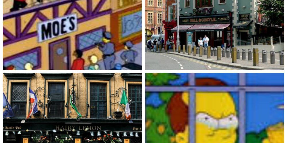 The Simpsons pubs of Dublin