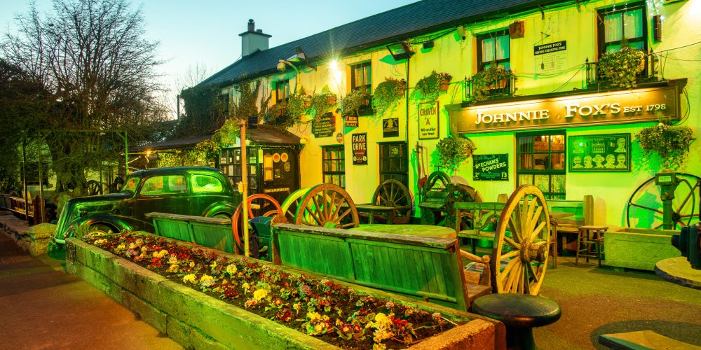Escape the city on Paddy’s Day, but still to the pub.