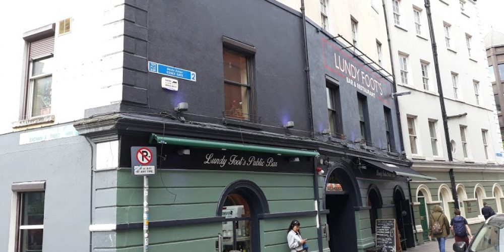 Say hello to ‘Lundy Foot’s’, the new bar in Temple Bar.
