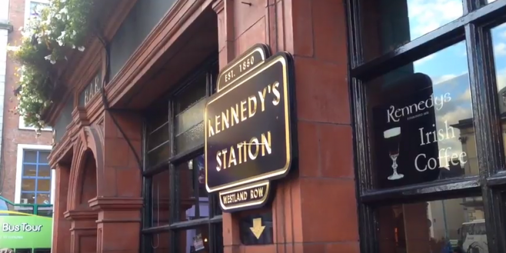 Video: Inside the new ‘Kennedy’s Station’ bar.