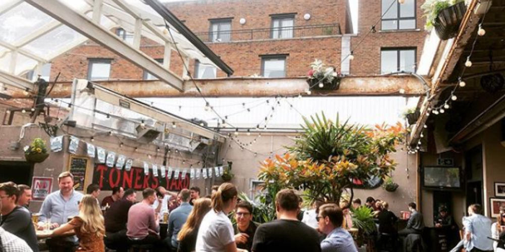 All the south side Beer Gardens and Sun Spots for Summer in Dublin.