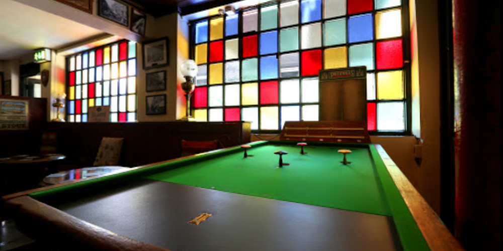 Ever heard of a pub game called ‘Bagatelle’? Well there’s a pub where you can play the pool-like game.