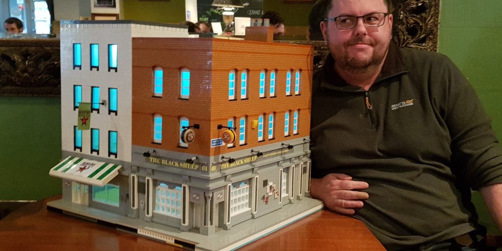 Someone made a replica of The Black Sheep from lego