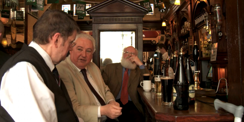 “It’s like a confession box”. Watch a few older regulars telling stories in The Palace Bar