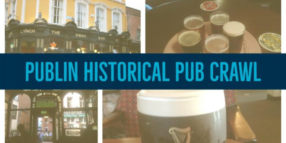 We’re hosting a Publin Historical Pub Crawl. Thursday 7th September.